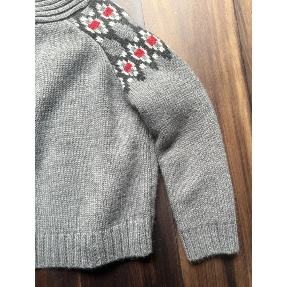 Boy's Gray Wool Blend Cardigan Sweater Toddler 3T Carter's